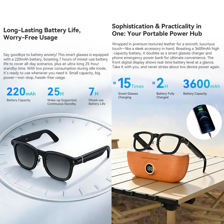 Occhiali sportivi intelligenti X01 Ultra Cycling con intelligenza artificiale, fotocamera da 8 MP HeyCyan, stabilizzazione dell'immagine a sei assi, Wi-Fi, chiamate Bluetooth, assistente vocale AI, traduzione AI.