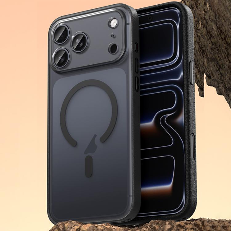 Custodia magnetica per telefono in similpelle vegana, For iPhone 17 Pro Max, For iPhone 17 Pro, For iPhone 17