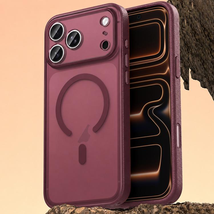 Custodia magnetica per telefono in similpelle vegana, For iPhone 17 Pro Max, For iPhone 17 Pro, For iPhone 17