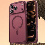 Custodia magnetica per telefono in similpelle vegana, For iPhone 17 Pro, For iPhone 17
