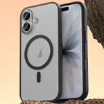 Custodia magnetica per telefono in similpelle vegana, For iPhone 17 Pro Max, For iPhone 17 Pro, For iPhone 17
