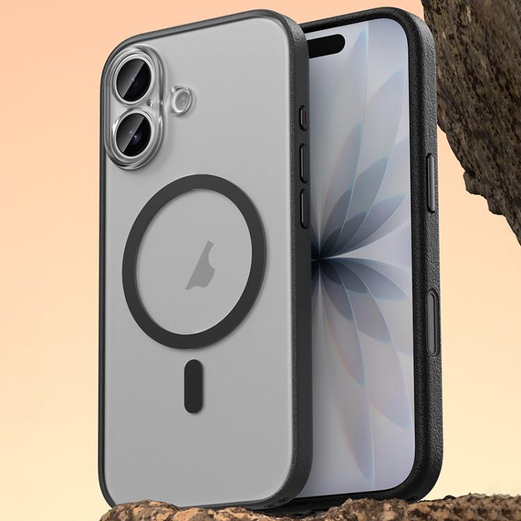 Custodia magnetica per telefono in similpelle vegana, For iPhone 17 Pro Max, For iPhone 17 Pro, For iPhone 17