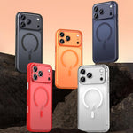 Custodia magnetica per telefono in similpelle vegana, For iPhone 17 Pro, For iPhone 17