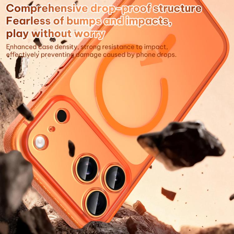 Custodia magnetica per telefono in similpelle vegana, For iPhone 17 Pro, For iPhone 17