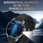 Orologio sportivo intelligente QS25 con display IPS da 1,43 pollici, supporto per chiamate Bluetooth e gestione della salute.