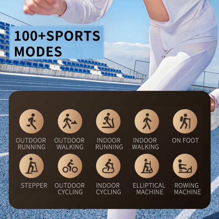 Orologio sportivo intelligente QS25 con display IPS da 1,43 pollici, supporto per chiamate Bluetooth e gestione della salute.