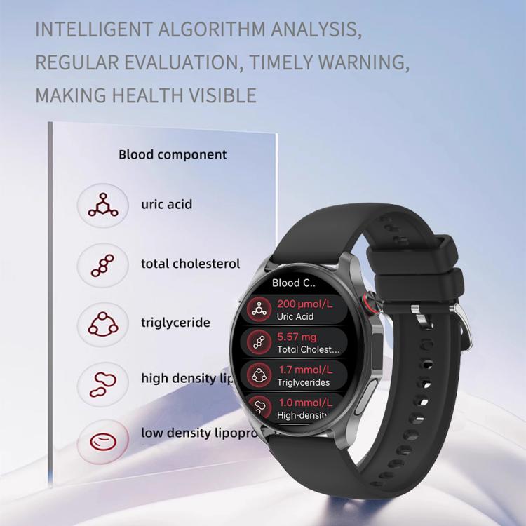 Orologio sportivo intelligente QS25 con display IPS da 1,43 pollici, supporto per chiamate Bluetooth e gestione della salute.