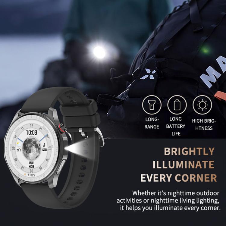 Orologio sportivo intelligente QS25 con display IPS da 1,43 pollici, supporto per chiamate Bluetooth e gestione della salute.