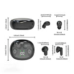 SK35 Mini auricolari Bluetooth in-ear indolori per quattro orecchie