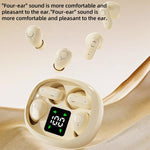 SK35 Mini auricolari Bluetooth in-ear indolori per quattro orecchie