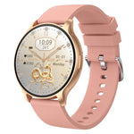 Orologio sportivo intelligente QS80 Pro con display AMOLED da 1,32 pollici e supporto per il monitoraggio della frequenza cardiaca.