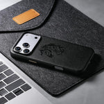 Custodia per telefono ESEBLE B1 con cinque fiori e cavallo, For iPhone 17 Pro Max, For iPhone 17 Pro