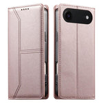 Custodia per telefono in ecopelle con rivestimento magnetico RFID e cuciture a vista., For iPhone Air, For iPhone 16 Pro Max, For iPhone 16 Pro, For iPhone 16 Plus