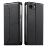 Custodia per telefono in ecopelle con rivestimento magnetico RFID e cuciture a vista., For iPhone 17e / 16e, For iPhone 17 Pro Max, For iPhone 17 Pro, For iPhone 17