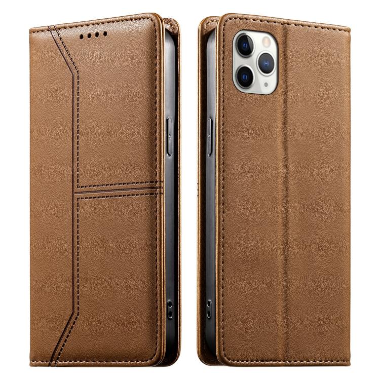 Custodia per telefono in ecopelle con rivestimento magnetico RFID e cuciture a vista., For iPhone 11 Pro Max, For iPhone 11, For iPhone 11 Pro, For iPhone X / XS