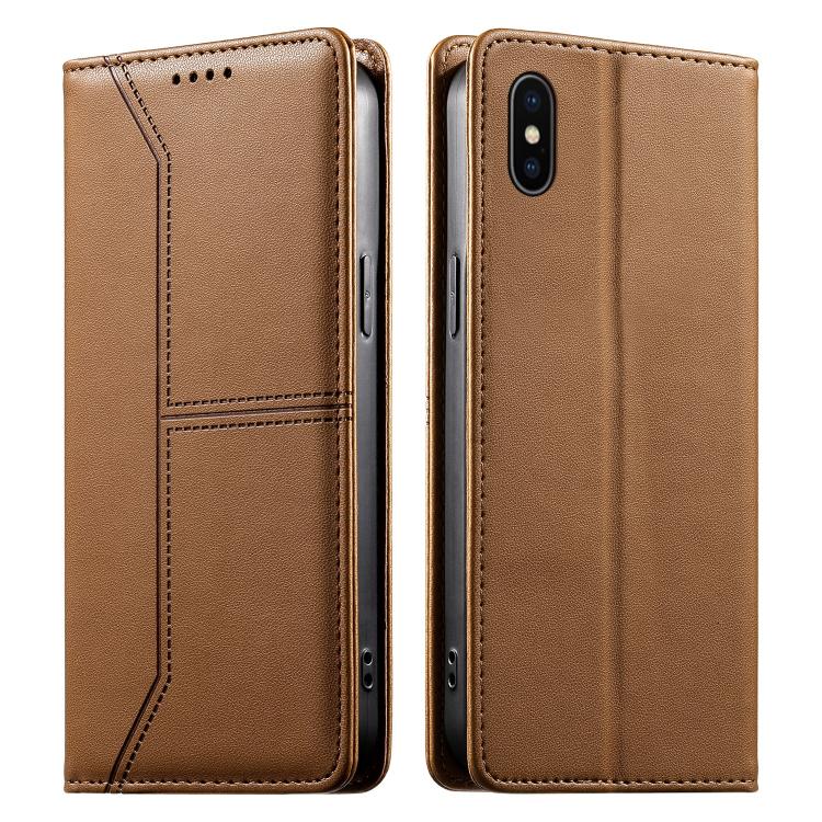 Custodia per telefono in ecopelle con rivestimento magnetico RFID e cuciture a vista., For iPhone 11 Pro Max, For iPhone 11, For iPhone 11 Pro, For iPhone X / XS