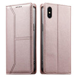 Custodia per telefono in ecopelle con rivestimento magnetico RFID e cuciture a vista., For iPhone 11 Pro Max, For iPhone 11, For iPhone 11 Pro, For iPhone X / XS