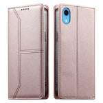 Custodia per telefono in ecopelle con rivestimento magnetico RFID e cuciture a vista., For iPhone XR, For iPhone XS Max, For iPhone 8 Plus / 7 Plus