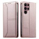 Custodia per telefono in ecopelle con rivestimento magnetico RFID e cuciture a vista., For Samsung Galaxy S20 FE, For Samsung Galaxy S22 Ultra 5G, For Samsung Galaxy S22+ 5G, For Samsung Galaxy S22 5G