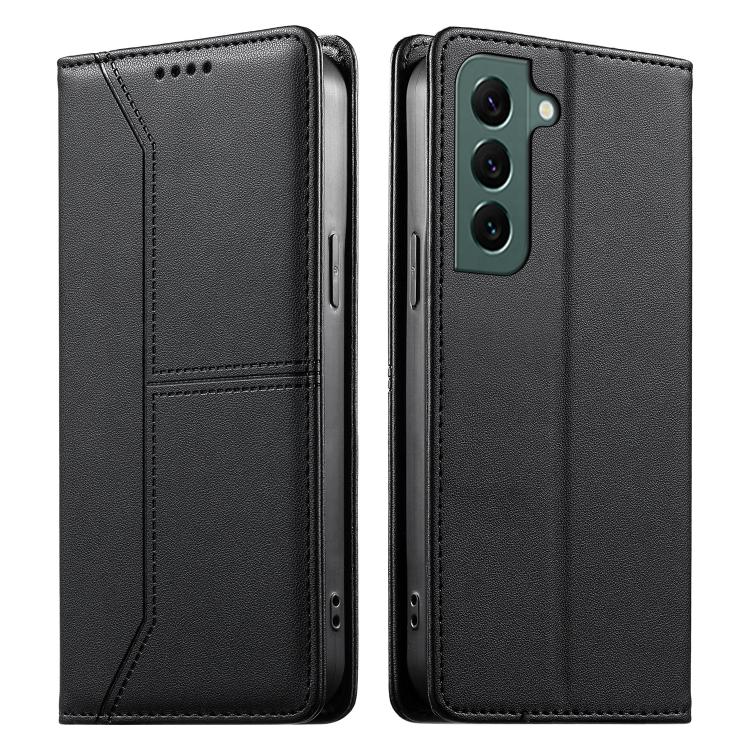 Custodia per telefono in ecopelle con rivestimento magnetico RFID e cuciture a vista., For Samsung Galaxy S20 FE, For Samsung Galaxy S22 Ultra 5G, For Samsung Galaxy S22+ 5G, For Samsung Galaxy S22 5G