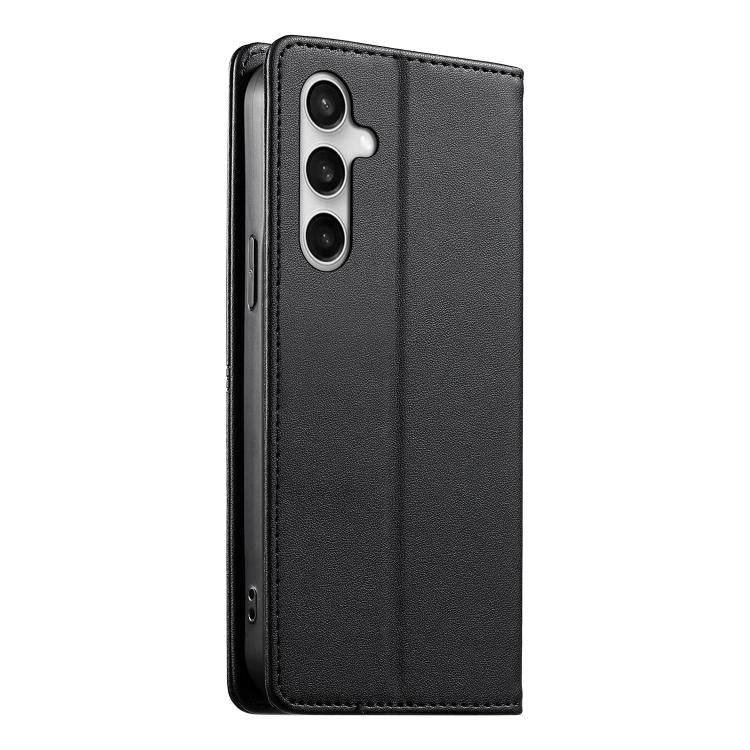 Custodia per telefono in ecopelle con rivestimento magnetico RFID e cuciture a vista., For Galaxy S26 FE 5G, For Samsung Galaxy S26+ 5G, For Samsung Galaxy S26 Edge 5G, For Samsung Galaxy S26 Ultra 5G