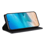 Custodia per telefono in ecopelle con rivestimento magnetico RFID e cuciture a vista., For Samsung Galaxy A57 5G, For Samsung Galaxy A37 5G, For Galaxy A27 5G, For Samsung Galaxy A26 5G / A16 / A17