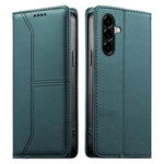 Custodia per telefono in ecopelle con rivestimento magnetico RFID e cuciture a vista., For Samsung Galaxy A57 5G, For Samsung Galaxy A37 5G, For Galaxy A27 5G, For Samsung Galaxy A26 5G / A16 / A17