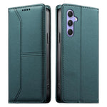 Custodia per telefono in ecopelle con rivestimento magnetico RFID e cuciture a vista., For Samsung Galaxy A55 5G, For Samsung Galaxy A35 5G, For Samsung Galaxy A05, For Samsung Galaxy A05s
