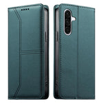 Custodia per telefono in ecopelle con rivestimento magnetico RFID e cuciture a vista., For Samsung Galaxy A06 / A07 4G / 5G, For Samsung Galaxy A56 5G, For Samsung Galaxy A36 5G, For Samsung Galaxy A15 4G / 5G