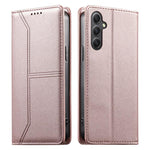 Custodia per telefono in ecopelle con rivestimento magnetico RFID e cuciture a vista., For Samsung Galaxy A55 5G, For Samsung Galaxy A35 5G, For Samsung Galaxy A05, For Samsung Galaxy A05s