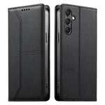Custodia per telefono in ecopelle con rivestimento magnetico RFID e cuciture a vista., For Samsung Galaxy A25 5G Global, For Samsung Galaxy A24 4G, For Samsung Galaxy A14 4G / 5G, For Samsung Galaxy A34 5G