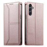 Custodia per telefono in ecopelle con rivestimento magnetico RFID e cuciture a vista., For Samsung Galaxy A25 5G Global, For Samsung Galaxy A24 4G, For Samsung Galaxy A14 4G / 5G, For Samsung Galaxy A34 5G