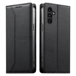 Custodia per telefono in ecopelle con rivestimento magnetico RFID e cuciture a vista., For Samsung Galaxy A06 / A07 4G / 5G, For Samsung Galaxy A56 5G, For Samsung Galaxy A36 5G, For Samsung Galaxy A15 4G / 5G