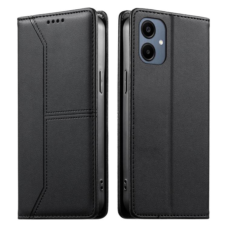 Custodia per telefono in ecopelle con rivestimento magnetico RFID e cuciture a vista., For Samsung Galaxy A06 / A07 4G / 5G, For Samsung Galaxy A56 5G, For Samsung Galaxy A36 5G, For Samsung Galaxy A15 4G / 5G