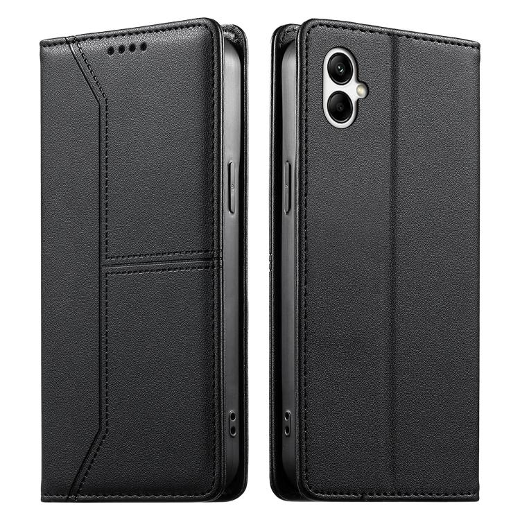 Custodia per telefono in ecopelle con rivestimento magnetico RFID e cuciture a vista., For Samsung Galaxy A55 5G, For Samsung Galaxy A35 5G, For Samsung Galaxy A05, For Samsung Galaxy A05s