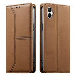 Custodia per telefono in ecopelle con rivestimento magnetico RFID e cuciture a vista., For Samsung Galaxy A55 5G, For Samsung Galaxy A35 5G, For Samsung Galaxy A05, For Samsung Galaxy A05s