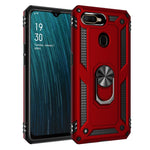Custodia protettiva antiurto in TPU + PC con supporto girevole a 360 gradi, For OPPO A5s