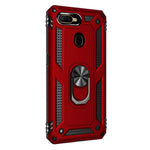 Custodia protettiva antiurto in TPU + PC con supporto girevole a 360 gradi, For OPPO A5s