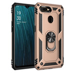 Custodia protettiva antiurto in TPU + PC con supporto girevole a 360 gradi, For OPPO A5s