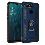 Custodia protettiva antiurto in TPU + PC con supporto girevole a 360 gradi, For OPPO A5s