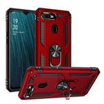 Custodia protettiva antiurto in TPU + PC con supporto girevole a 360 gradi, For OPPO A5s