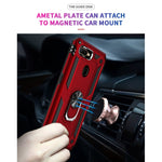 Custodia protettiva antiurto in TPU + PC con supporto girevole a 360 gradi, For OPPO A5s