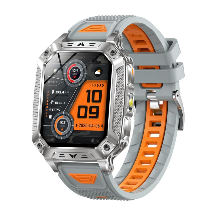 Smartwatch QS86 da 2,01 pollici, supporta chiamate Bluetooth, monitoraggio della frequenza cardiaca e dell'ossigeno nel sangue.