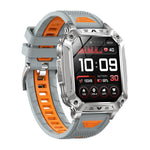Smartwatch QS86 da 2,01 pollici, supporta chiamate Bluetooth, monitoraggio della frequenza cardiaca e dell'ossigeno nel sangue.