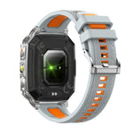Smartwatch QS86 da 2,01 pollici, supporta chiamate Bluetooth, monitoraggio della frequenza cardiaca e dell'ossigeno nel sangue.