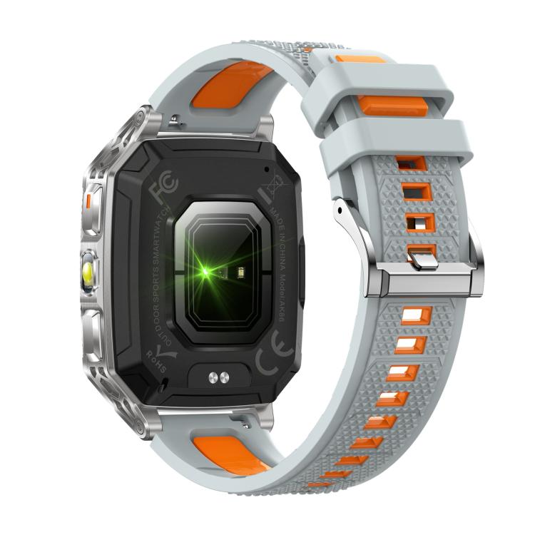 Smartwatch QS86 da 2,01 pollici, supporta chiamate Bluetooth, monitoraggio della frequenza cardiaca e dell'ossigeno nel sangue.