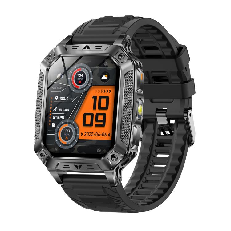 Smartwatch QS86 da 2,01 pollici, supporta chiamate Bluetooth, monitoraggio della frequenza cardiaca e dell'ossigeno nel sangue.