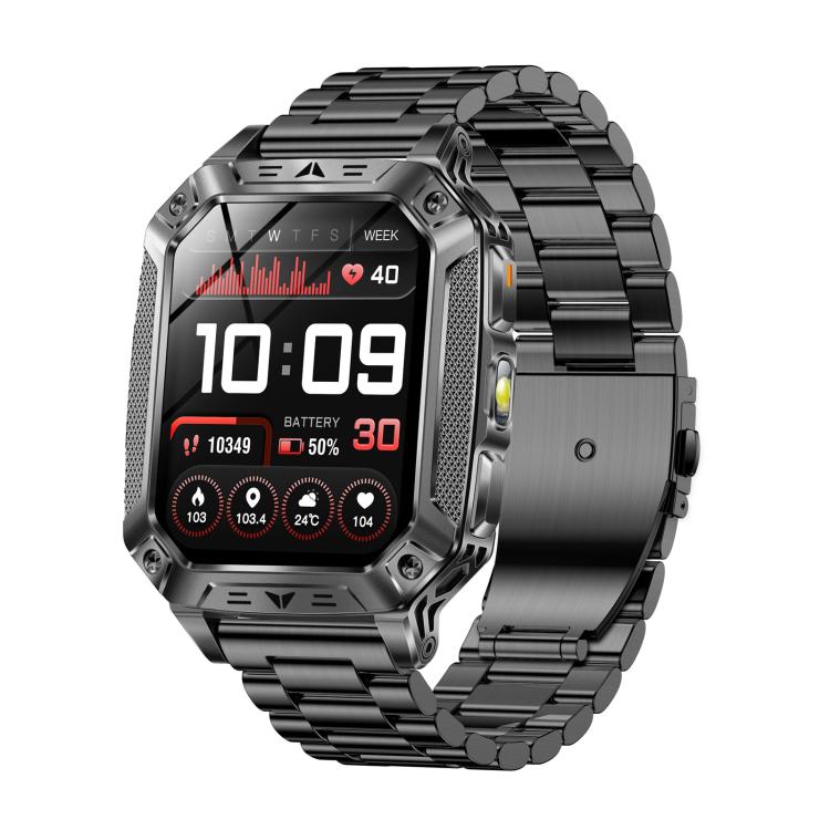 Smartwatch QS86 da 2,01 pollici, supporta chiamate Bluetooth, monitoraggio della frequenza cardiaca e dell'ossigeno nel sangue.