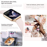 Smartwatch QS01 Pro da 1,75 pollici, supporta il monitoraggio della frequenza cardiaca, della pressione sanguigna e dell'ossigeno nel sangue.