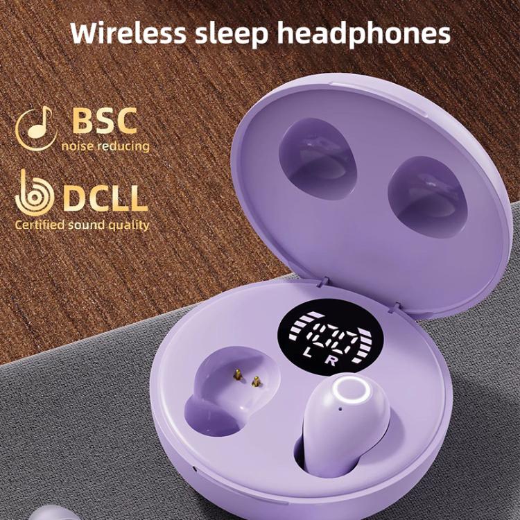 SK31 Auricolari wireless Bluetooth con riduzione del rumore per il sonno (nascosti)